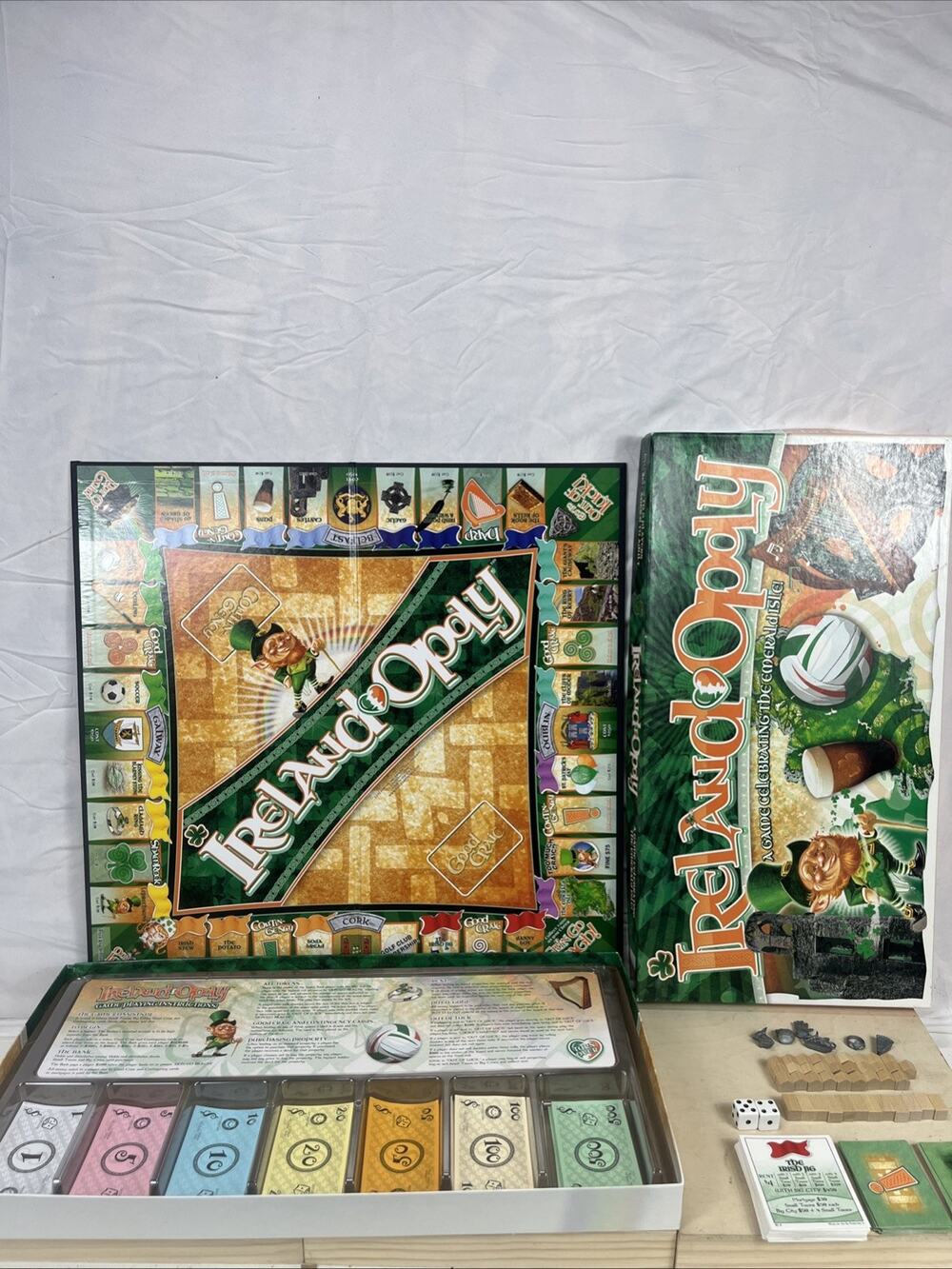 Ireland-Opoly Board Game Celebrating The Emerald Isle Irish Monopoly